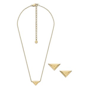 엠포리오아르마니 로고 펜던트 주얼리 세트