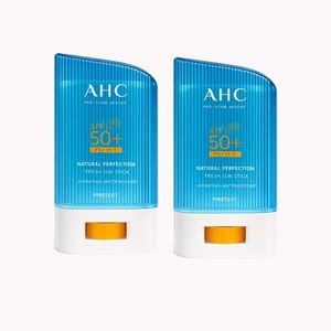 A.H.C 내추럴 퍼펙션 프레쉬 선스틱 SPF50+ PA++++, 22g, 2개