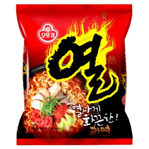 오뚜기 열라면 120g, 20개, (5개입 X 4팩)