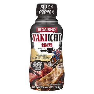 다이쇼 야키이치 야끼니쿠 흑후추 소스 이찌방, 245g, 1개