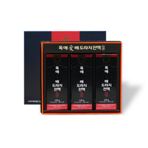 슬로푸드 목애 배도라지 진액 10p 선물 세트, 120g, 3개