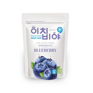 이치비야 프리미엄 동결건조 블루베리 과일칩 15g, 2개