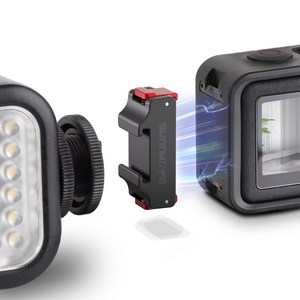 써니라이프 액션캠 퀵릴리즈 마그네틱 콜드슈 어댑터 마운트 DJI 오즈모 360/액션5 프로/4/3 액션카메라 악세사리