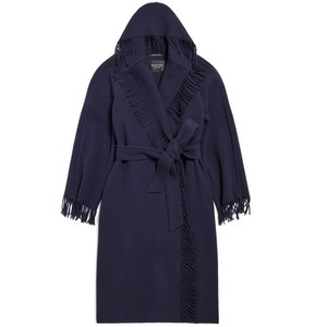 발렌시아가 프린지 버진 울 코트, 블루계열, Numeric 4(KR 88)