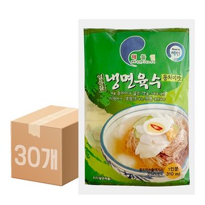 해인 해들인 얼음골 동치미맛 냉면육수 310ml, 30개