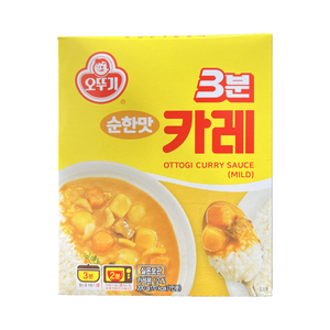 오뚜기3분 카레 순한맛, 200g, 6개