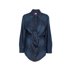 디젤 타이 프런트 드레스, 블루계열, Standard XS(KR 44)