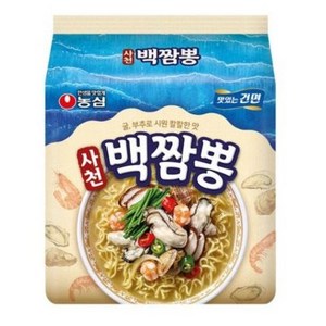 농심 사천백짬뽕 94g, 8개