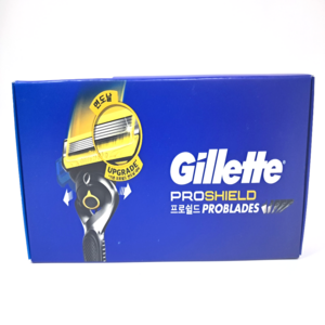 질레트 프로쉴드 옐로우 매뉴얼 면도날, 16개입, 1개