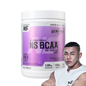 NS BCAA 아미노산 보충제 포도맛 400g