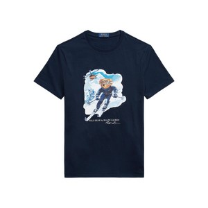 폴로랄프로렌 폴로 베어 그래픽 프린트 티셔츠, 블루계열, Standard L(KR 105)