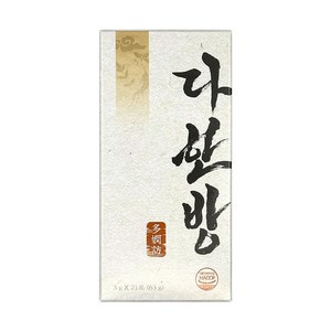 공식 다한방, 1박스, 63g