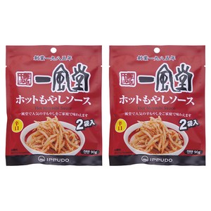 잇푸도 매운 콩나물 소스 파우치, 90g, 2개