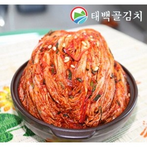 [태백골김치] 태백고냉지 HACCP인증 태백 포기김치5kg, 10kg, 1개