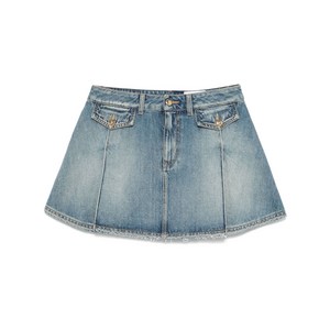 알렉산더맥퀸 데님 미니 스커트, 블루계열, Italy 40(KR 55)