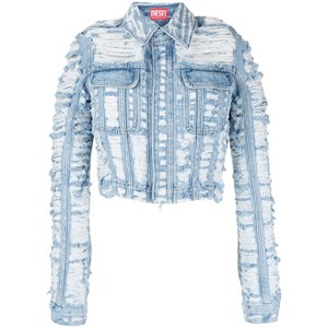 디젤 De-Slimmy-Fsc 데님 크롭 재킷