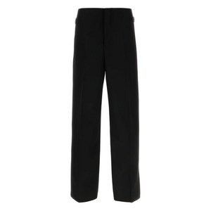 알렉산더맥퀸 버클 디테일 울 팬츠, 블랙계열, Italy 50