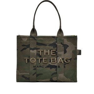 마크제이콥스 더 라지 카모 자카드 토트 백