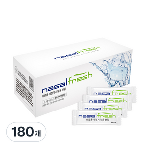 나잘후레쉬 코세정전용 (코세척기 미포함) 분말 4.5g, 180개