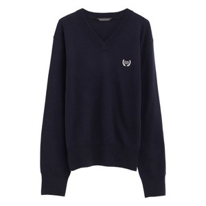 발렌시아가 엠블럼 V넥 스웨터