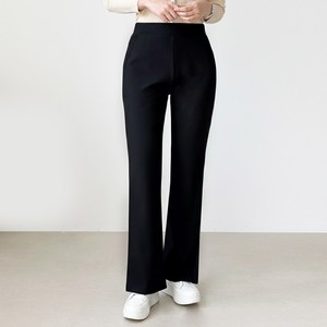 [시즌오프/기모 부츠컷] 여성 세미 부츠컷 스판바지 에이플심플 겨울기모바지 55 66 77 88 99빅사이즈까지