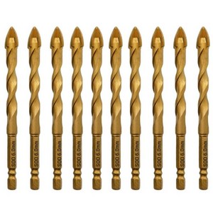 수코리아 타일 유리 다용도 멀티 드릴 비트 기리 화살촉비트, 2.화살촉비트 6.0mm [ 10개입 ], 1개