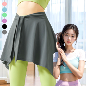 예쁘다 힙커버 엉덩이가리개 필라테스 스커트