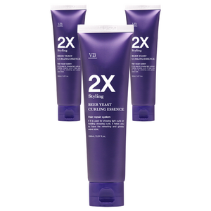 비바스 맥주효모 2X 컬링 헤어에센스, 150ml, 3개