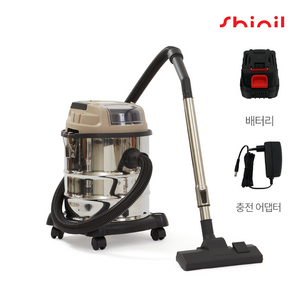 신일 무선 업소용 대용량 건식 습식 진공청소기 20L SVC-WL20HS
