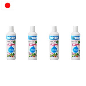 일본 Hyponex 하이포넥스 레이쇼 액비 액체 비료 원액 450ml 4개 식물 영양제 개화촉진제