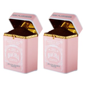 BACHA COFFEE 1910 밀라노 모닝 커피 파우더, 250g, 분쇄커피, 2개