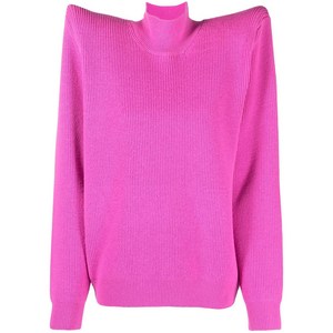 발렌시아가 긴소매 와이드 소매 스웨터, 핑크계열, Standard S(KR 55)