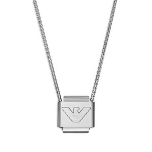 엠포리오아르마니 로고 펜던트 네크리스