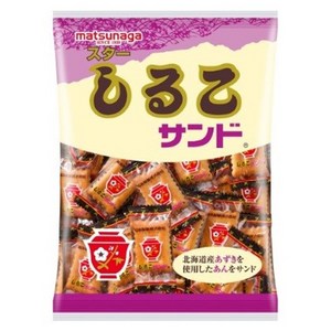 모리나가 제과 마츠나가 스타 시루코 샌드 110g 비스킷 쿠키 파이 일본 간식 과자, 110g, 1개