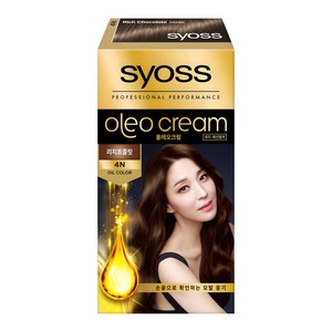 사이오스 올레오크림 염모제, 4N리치초콜릿, 1개