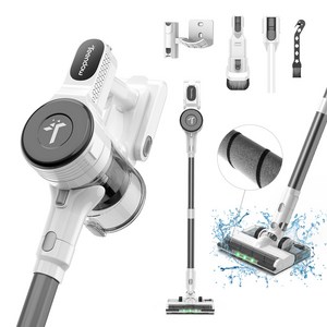 Teendow 마루형 브러시 무선청소기 300W BLDC V09 PRO 차이슨 스틱형 가성비 원룸 청소기+물걸레 키트