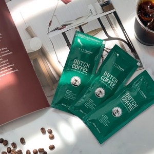 [7일간의 행복]카페꼬메르 더치커피 헤이즐넛향 30ml X 50팩 비닐포장 벌크 수제 콜드브루, 1, 50개