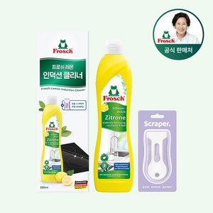 [김혜자 세제] 프로쉬 독일 인덕션 멀티클리너 레몬 500ml 세트 다목적세제, 1세트