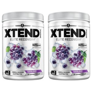 엑스텐드 BCAAs 그레이프, 390g, 2개