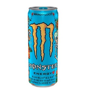 몬스터 에너지 드링크 망고 로코, 355ml, 24개