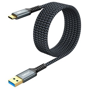 SUNGUY USB C타입 고속 충전 케이블 데이터 전송 10Gbps 18W