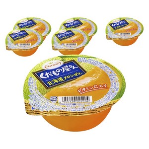 타라미 과일가게 홋카이도 멜론 젤리, 160g, 6개