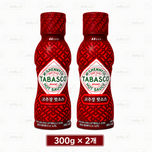 타바스코 고추장 핫소스, 300g, 2개