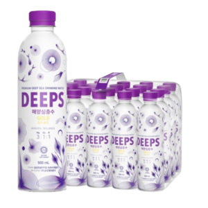 Deeps 골드 해양심층수, 500ml, 40개