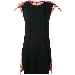 셀린느 체크 슬리브리스 탑