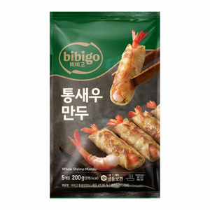 [신제품] CJ 비비고 고메 통새우 만두, 3개, 200g