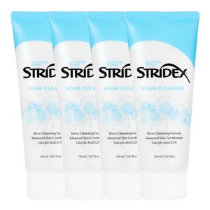 스트라이덱스 폼 클렌저, 150ml, 4개