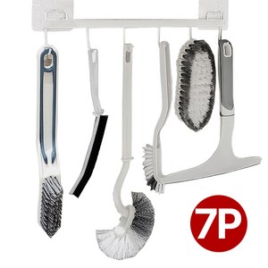 위슬러 2세대 욕실 청소 7종 모서리솔 틈새솔 스퀴지 커브형 변기솔 거치대, WSL4477-A, 1개