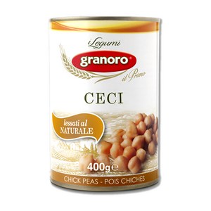 그라노로 칙피스 병아리콩, 400g, 1개