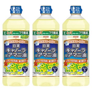 오일리오 카놀라유 & 아마인유, 800g, 3개